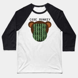 Code Monkey Baseball T-Shirt